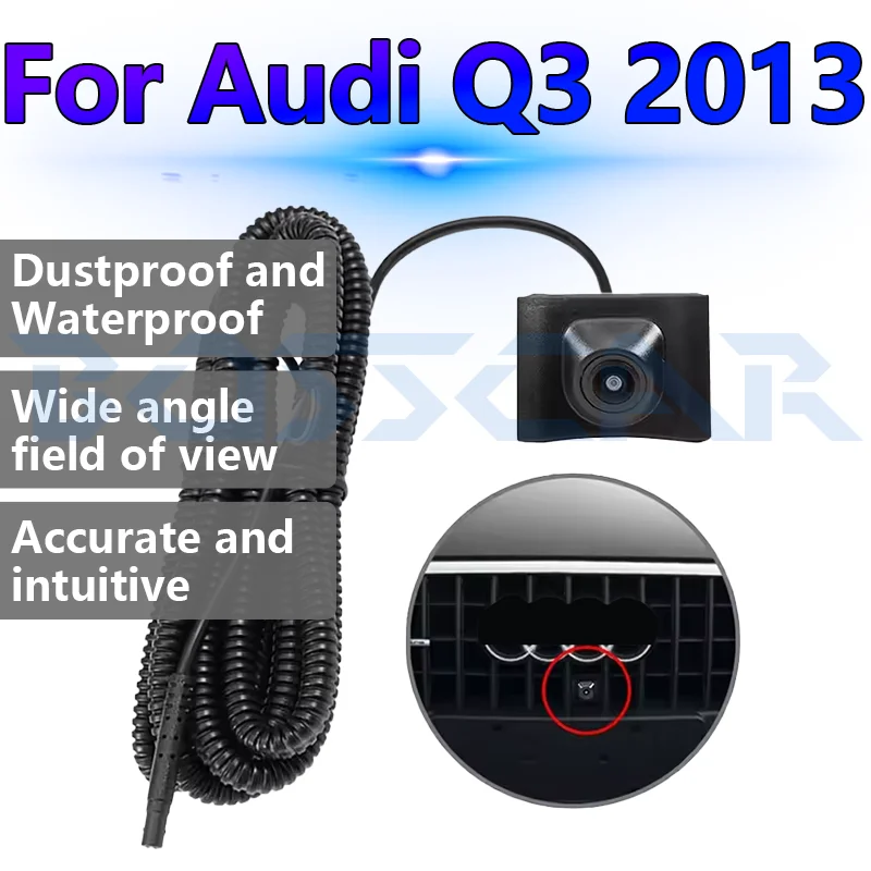 

For Audi Q3 2013 Car Front View Camera AHD 1080P HD Night Vision 150° Fisheye Lens Waterproof OEM Vehicle Front Camera