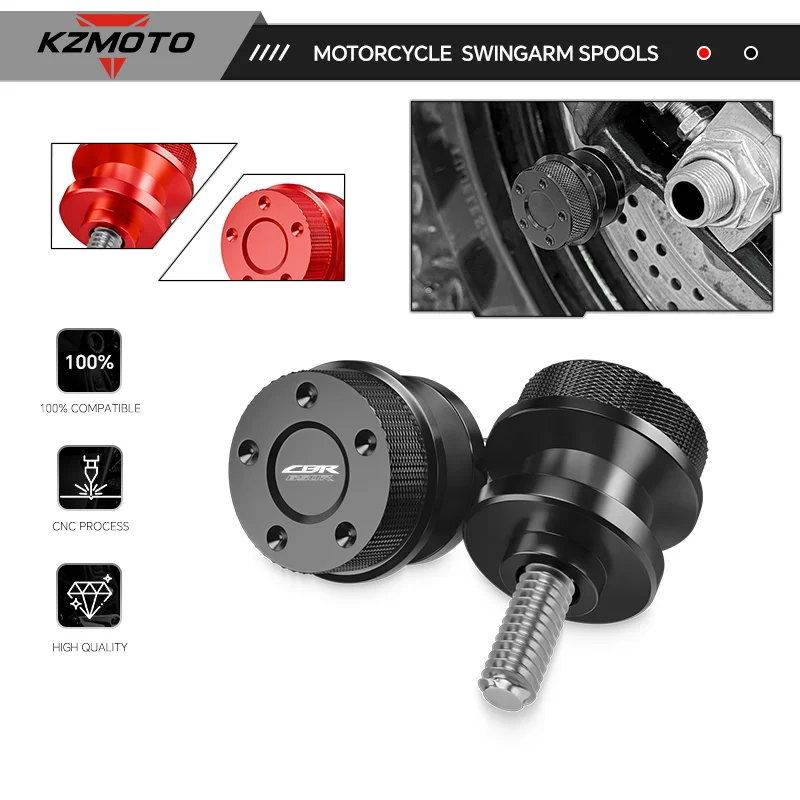 

CBR Motorcycle Accessories Swingarm Spools Stand Screws For CBR1000RR 2004-2026 CBR600RR 2004-2026 CBR650R CBR650F 2018-2026