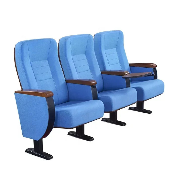 

School Auditorium Seating Best Normal Size Movable Church Public Cinema Theater Seats Chair With Tablet