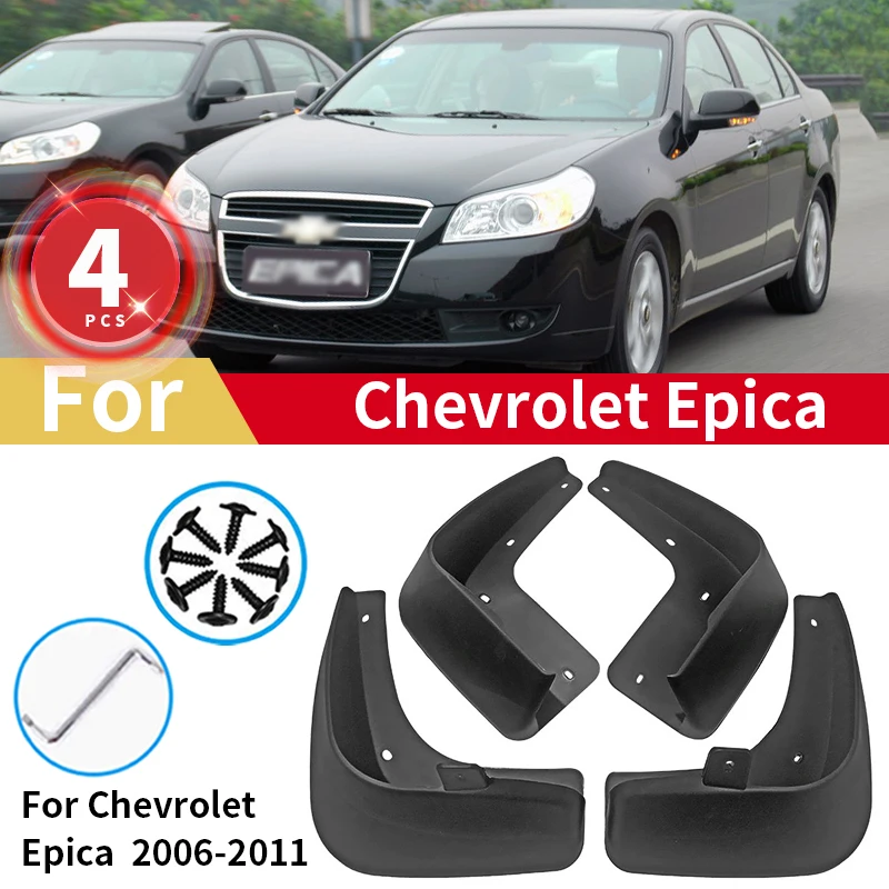 

Mud Flaps For Chevrolet Epica 2006-2011 MudFlaps Front Rear Fender Cover Flares Splash Guard Car Accessories