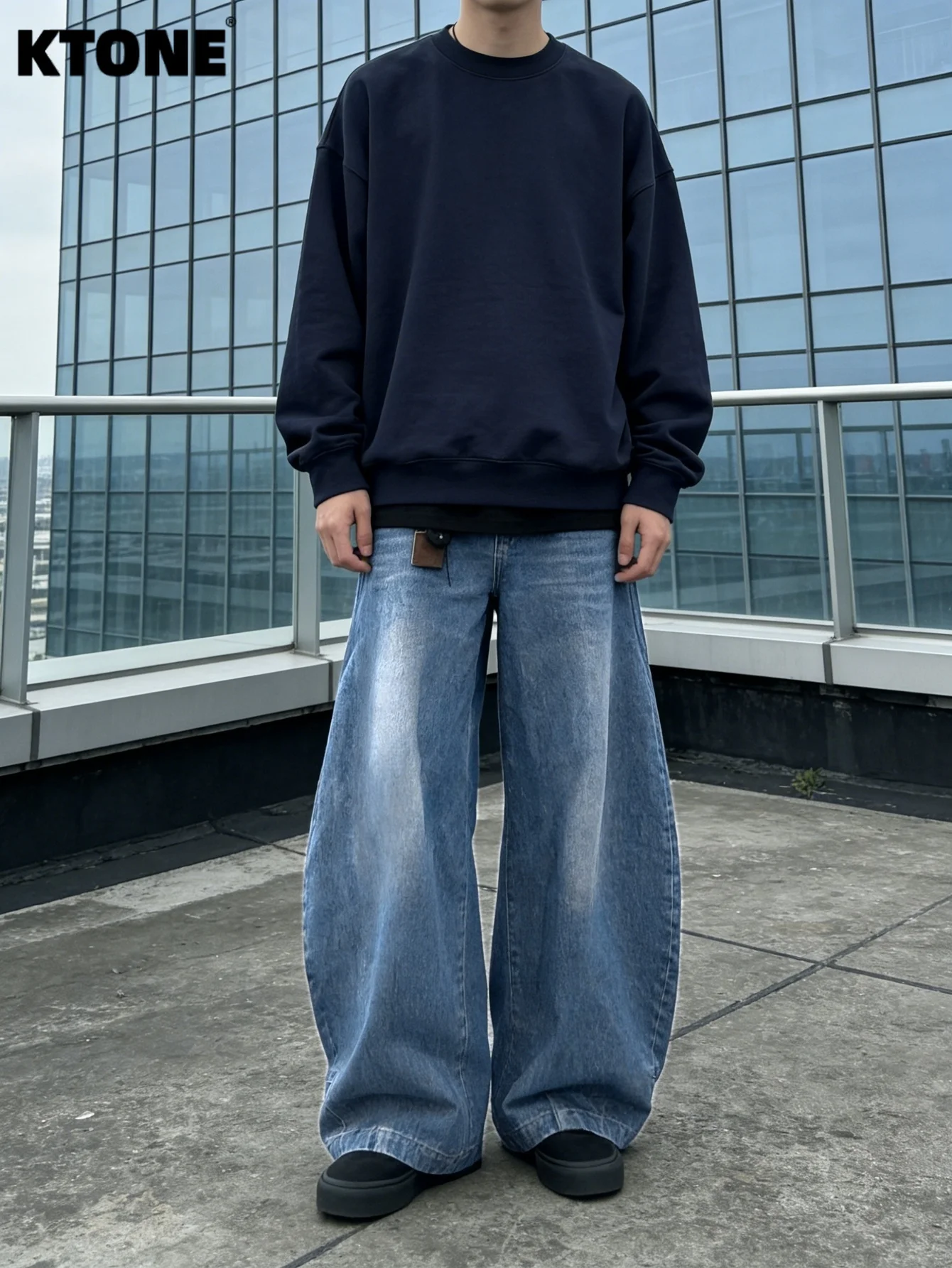 

Мужские синие джинсы оригинального дизайна, стиль Y2K, удобные повседневные джинсовые брюки, джинсы для женщин.