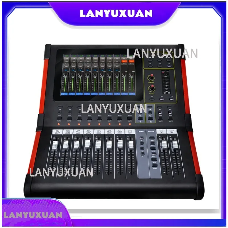 

2026 Professional Digital Audio Console Mixer 20 for Studio & Live Performances for Live Streaming & Recording