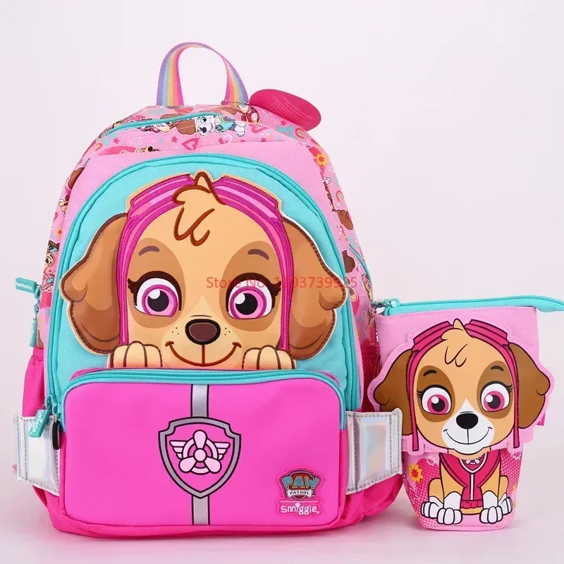 

Genuine Australia Smiggle Paw Patrol School Bag Children Student Wallet Pen Case Lunch Bags Double Shoulder Backpack Kids Gift