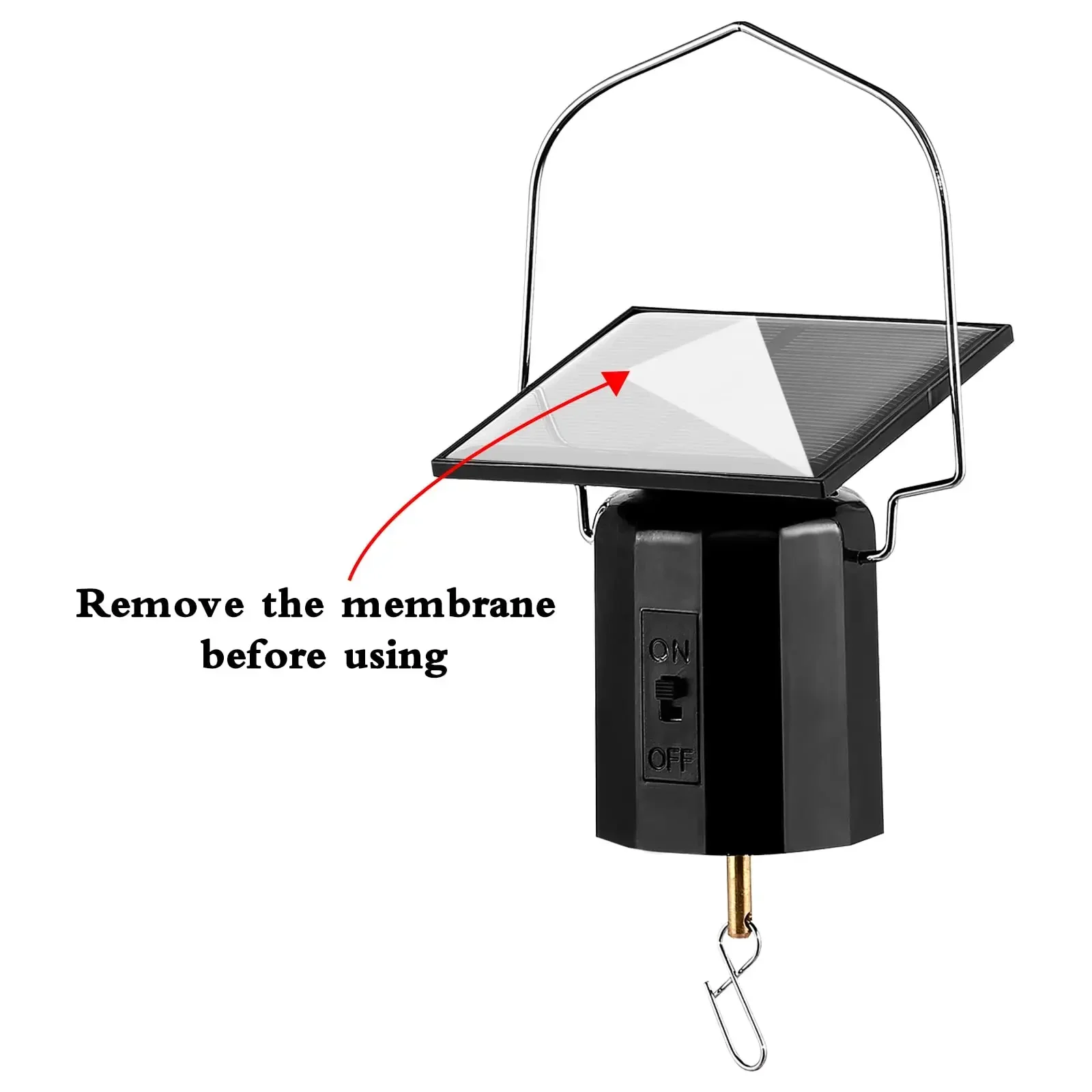 Rotating SolarPowered Wind Spinner Motor Solar Energy Operated Motor for Wind Chimes and Sun Catchers Display
