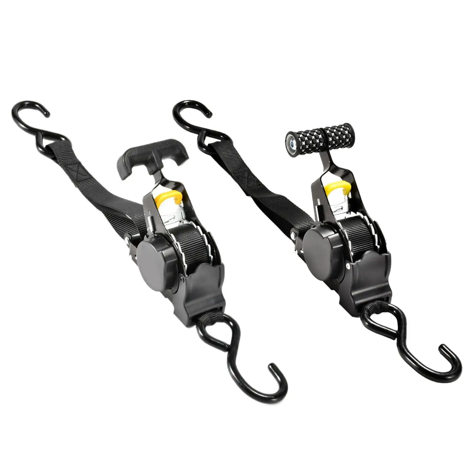 

Retractable Auto Ratchet Strap S Hooks for Truck Fixing Cargo Van