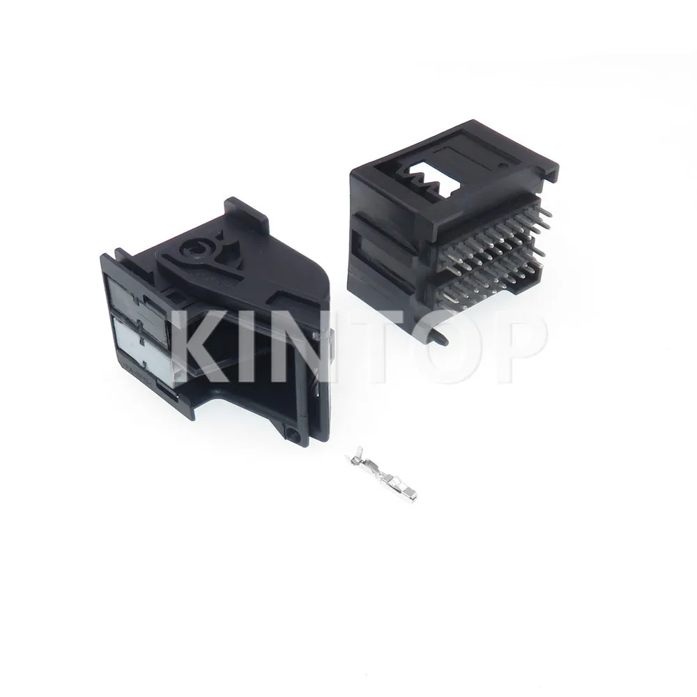 1 مجموعة 40 دبابيس أسلاك سيارة تسخير موصل مع أسلاك السيارات الكهربائية كابل المقبس مع محطة 967286-1