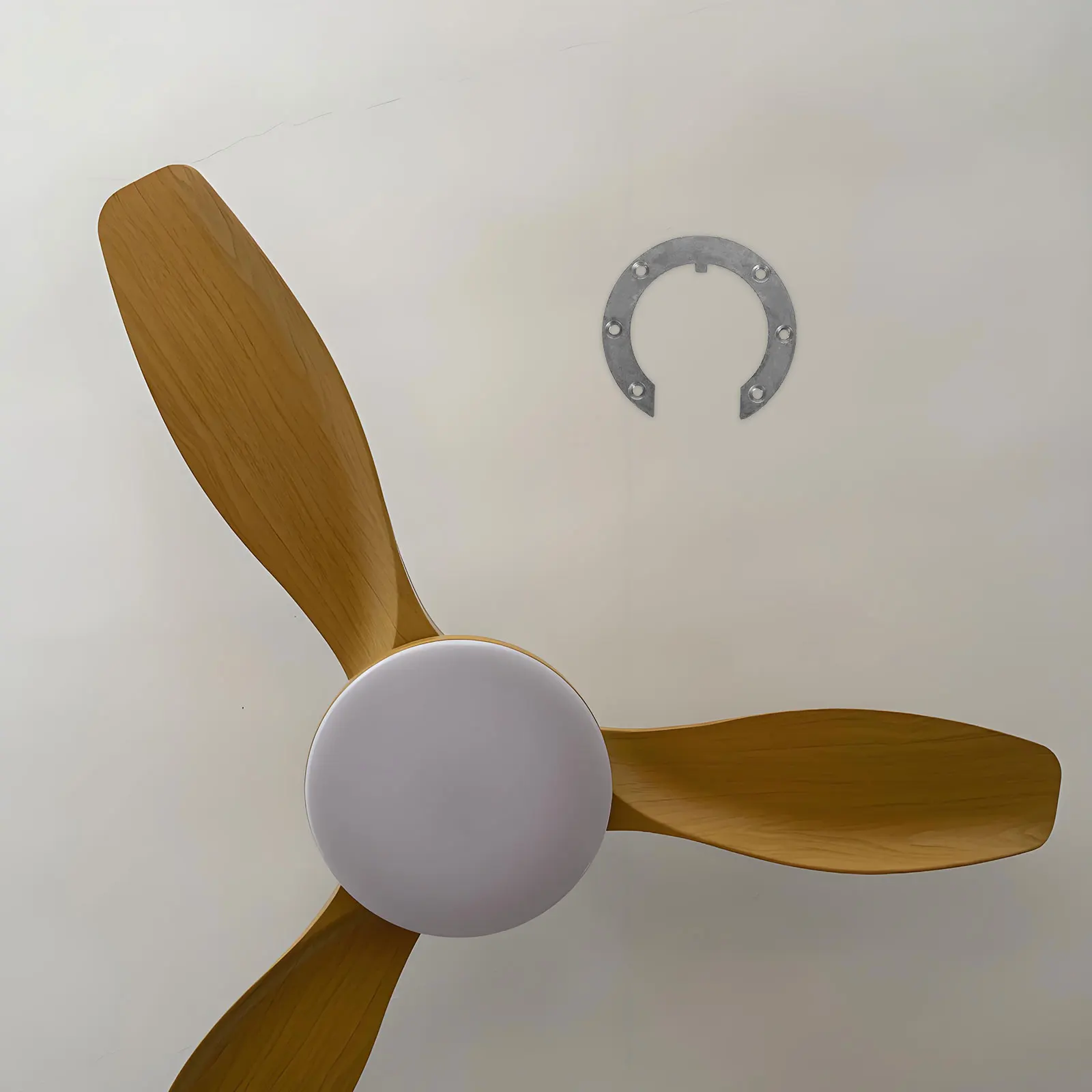 

Heavy Duty Mounting Parts Aluminum C-Ring For Fan Fixtures Stable Connection Surface Residential Commercial Use