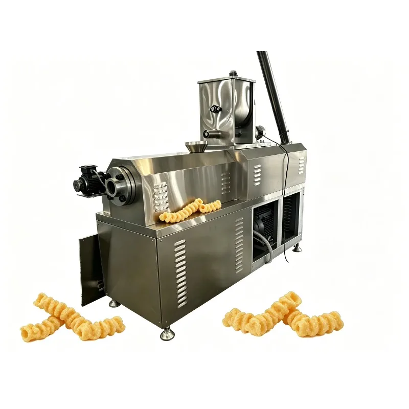 Customized Industrial Food Puffing Extruder Single Machine for Corn Puff and Cereal Products