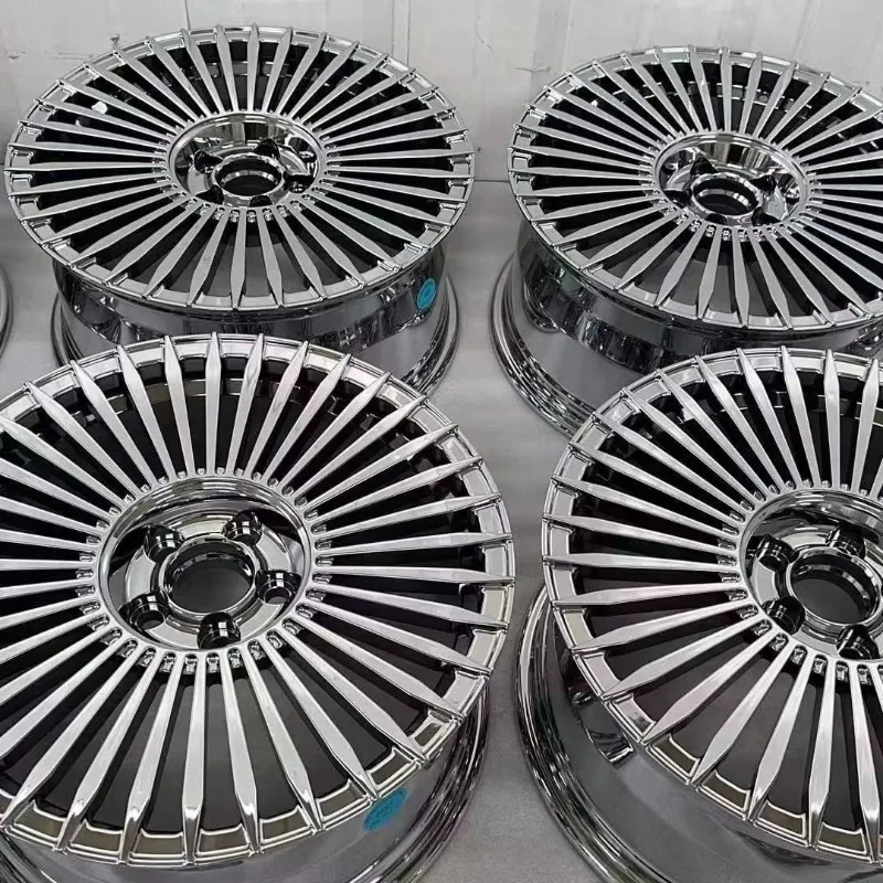 【2026】CF Wheels Matte Black Mesh Design Forged Aluminum Alloy 25mm High Performance Wheels 18/20/24 Inch New For Mercedes AMG