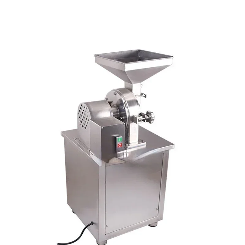 Stainless Steel Shrimp Shell Crusher Machine Masala Spices Hammer Miller Multifunctional Corn and Chilli Grain Grinder