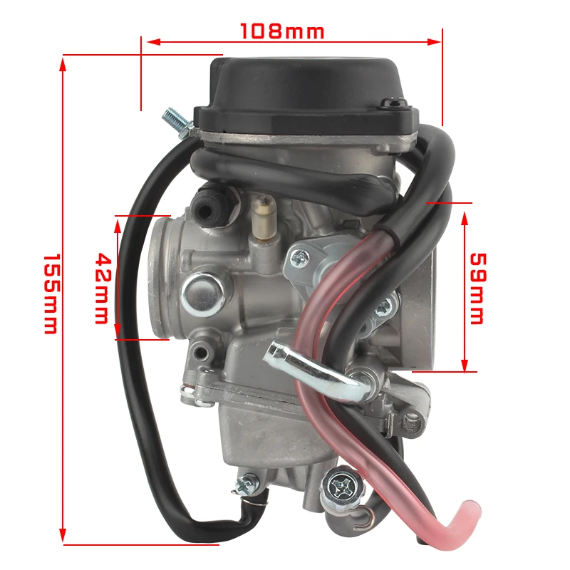 PD36J Carburetor For Yamaha Raptor 350 04-13 For Kawasaki KFX400 03-06 For Arctic Cat DVX400 04-08 ATV For Suzuki LT-Z400 03-07