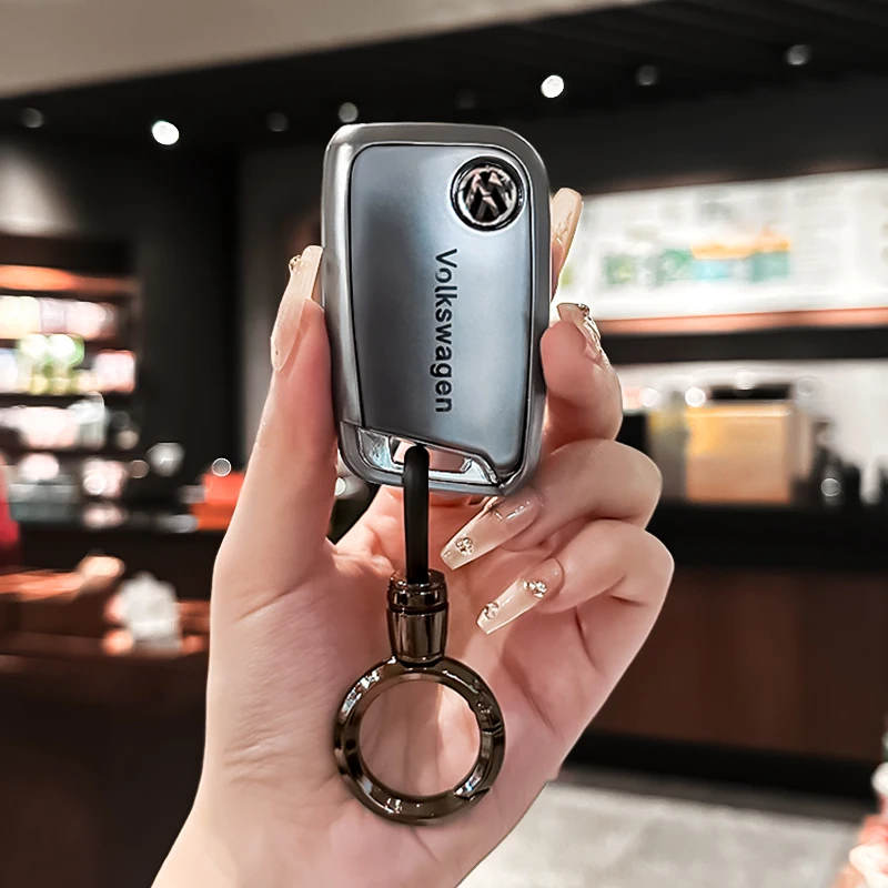 TPU Car Smart Key Cover Case Holder Shell Fob for VW Volkswagen Passat B6 B7 B8 CC Arteon Magotan GTE Auto Keychain Accessories