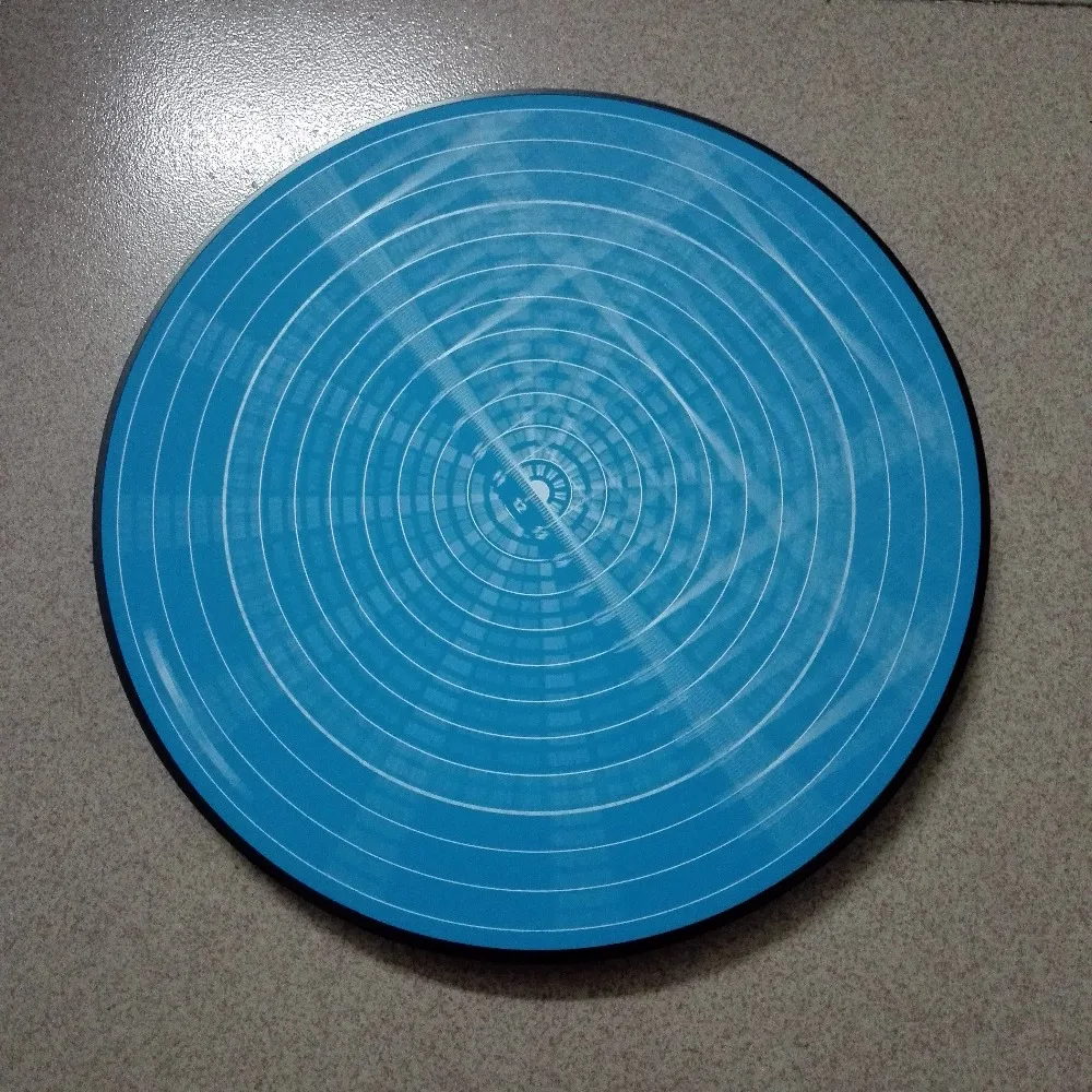Rotating Cutting Mat for Quilting Quiter Multi-function Rotary Disk Circle Display Plate Table (Random Color)