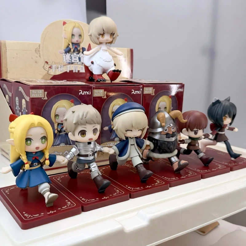 Genuine KUMKI Delicious in Dungeon Hand-in-Hand Series Blind Box Chimera Falin Anime Figure Mystery Box Model Ornament Gift