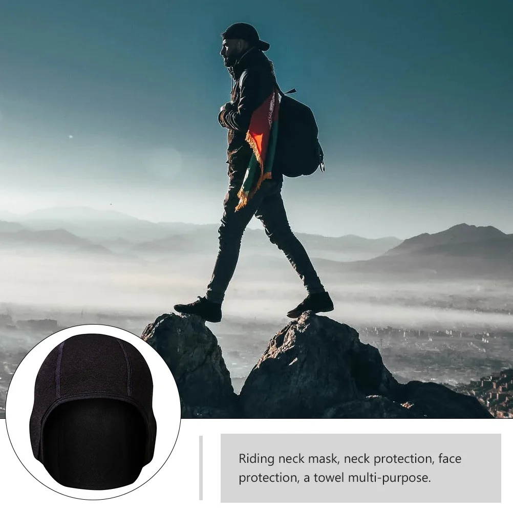 

1Pcs Windproof Cycling Cap Under Bike Hat Warm Ear Protection Stretchable Bike Cap Lightweight Waterproof