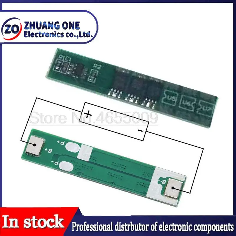 1S 7.5A 10A 15A 3.7V Li-ion 3MOS 4MOS 6MOS BMS PCM Battery Protection Board PCM for 18650 Lithium Lion Battery