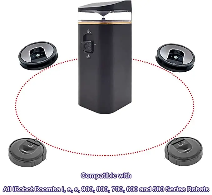 Dual Model Virtual Wall Barrier Compatible with iRobot Roomba i e s 900 800 Series Robots Replace Part Number: 4636429