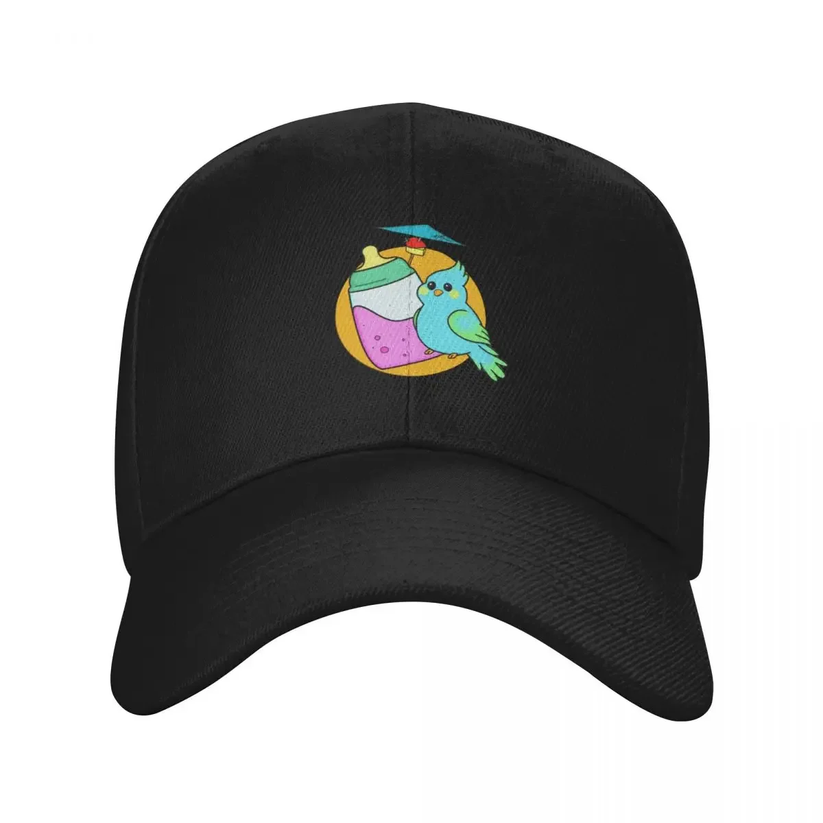 Baby Parrot Head Baseball Cap Vintage custom Hat Men Women's