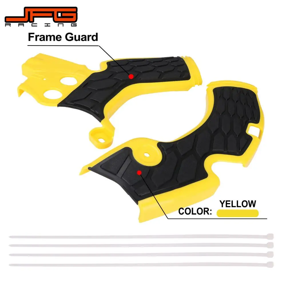 Motorcycle X-Grip Frame Guard Protection Cover For Suzuki RMZ250 RMZ 250 2010-2017