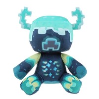 25cm My World Kawaii Plush Toy Warden Doll Crystal Super Soft Anime Plushie Creeper Toys for Children Kids Christmas Gift