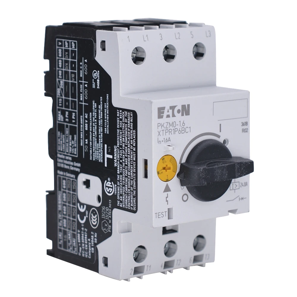 

PKZM0-1.6 Electronic Circuit Breaker PKZM0-1.6 72735 Motor protection Circuit Breaker Motor circuit breaker 1-1.6A PKZM0-1.6