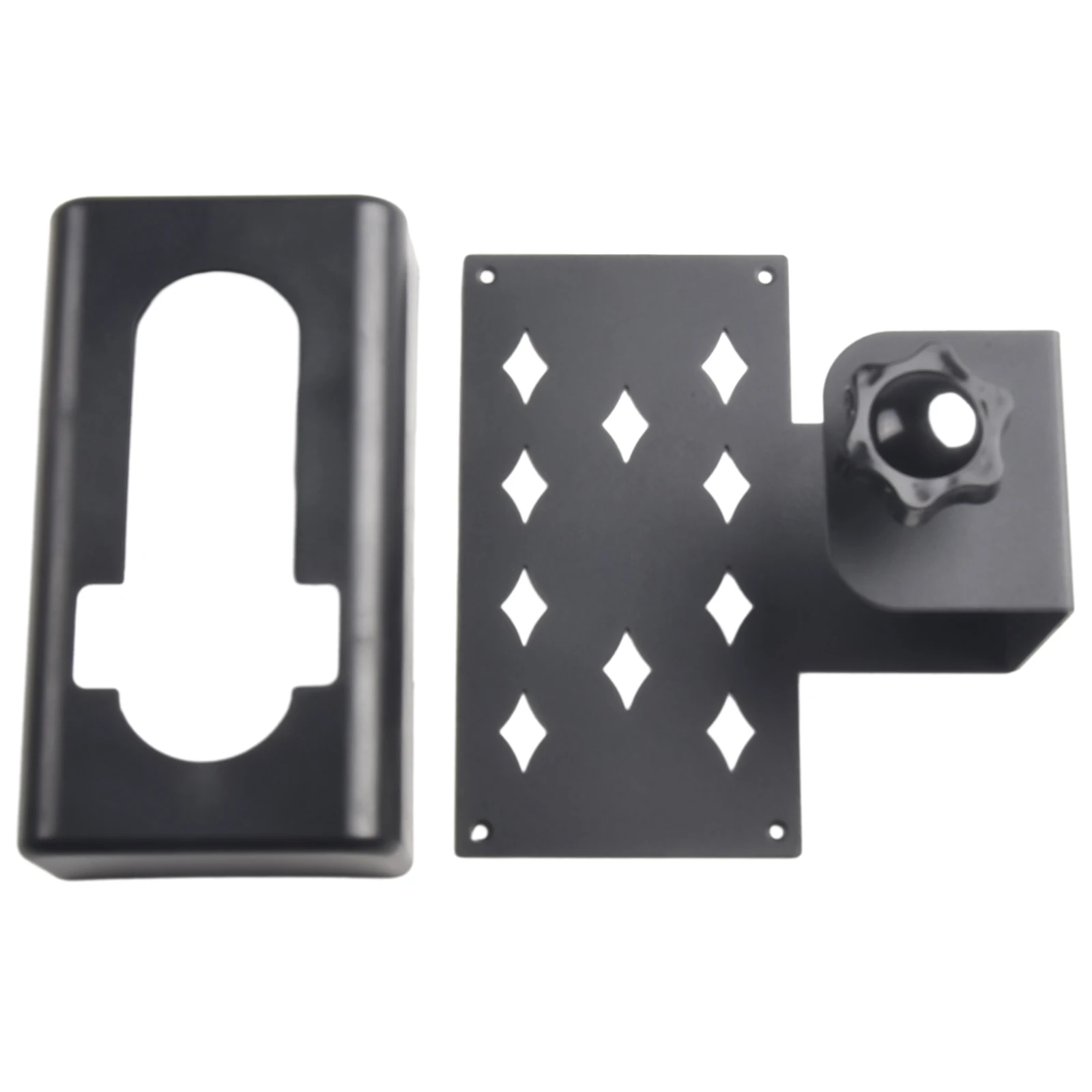 

Doorbell Mount No Drill 360° Protection For Your Security Anti-theft Fixed Door Clamp Metal Bracket Safety Hardware Accessory
