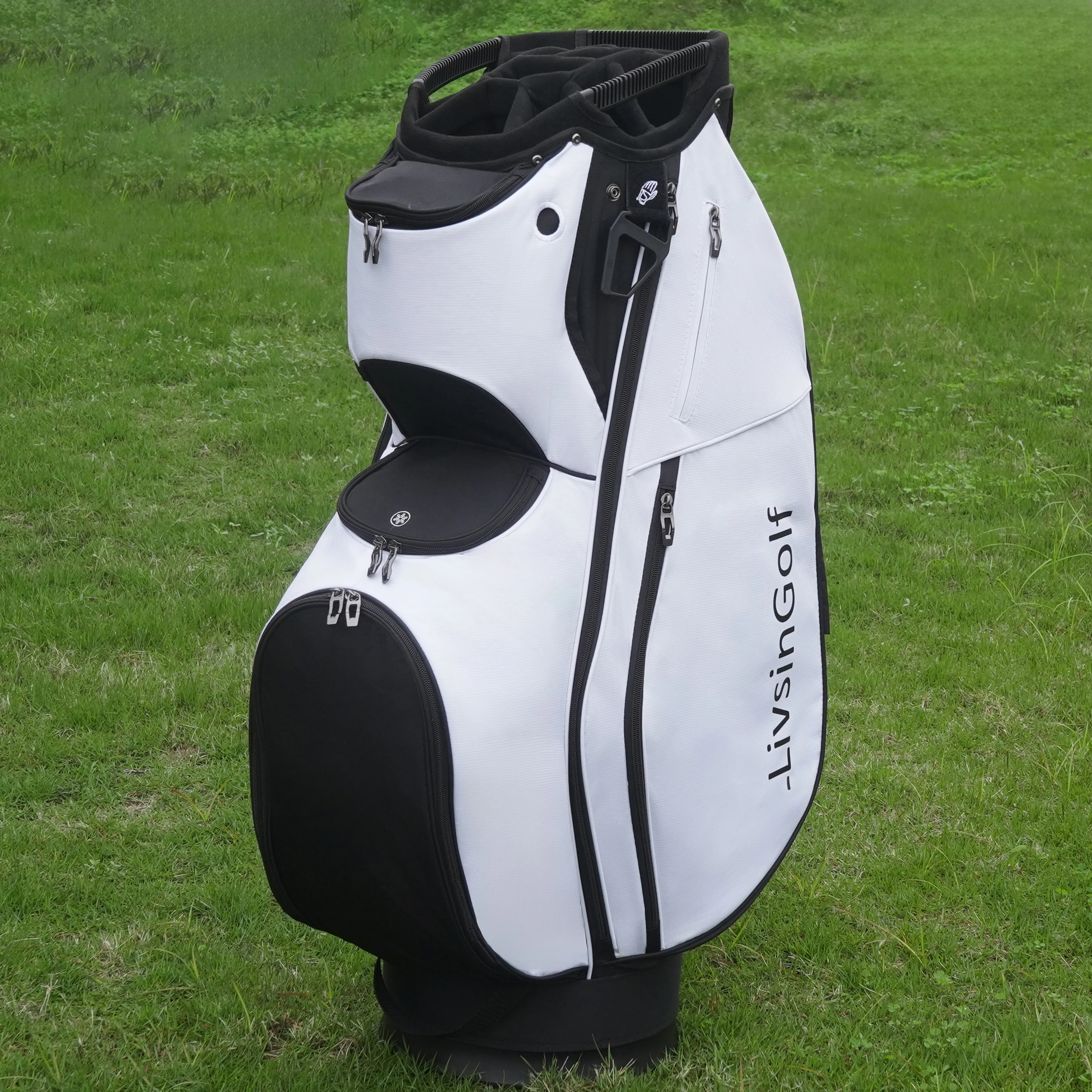 Professional Golf Cart Bag - 14-Way Dividers, Various Dedicated Pockets, Easy to Carry