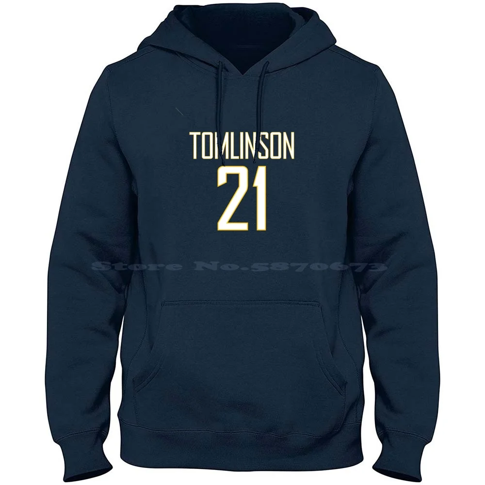 Ladainian Tomlinson Jersey-#21 100% Cotton Hoodie T Shirt Lt Ladainian Tomlinson Lt Chargers Ladainian Tomlinson 21 Lt 21 Sd