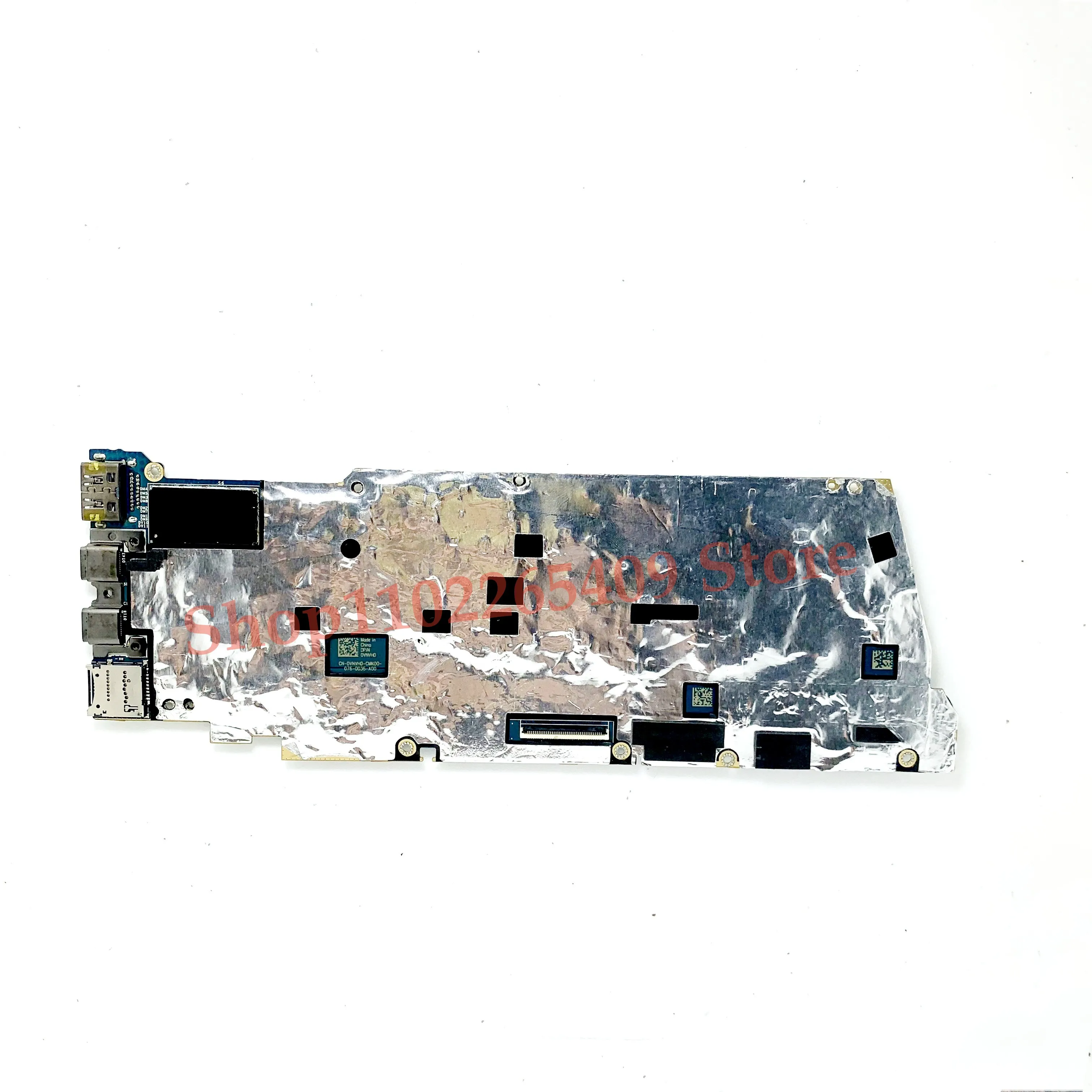 Mainboard CN-0VNVH0 0VNVH0 VNVH0 For DELL 9510 Laptop Motherboard FDB50 LA-H981P With SRGKV I7-10610U CPU 100% Full Working Well