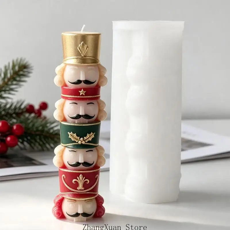 Weihnachtsfigurenform für Kerzen- und Tonprojektarbeiten 3XUF – Detail 4