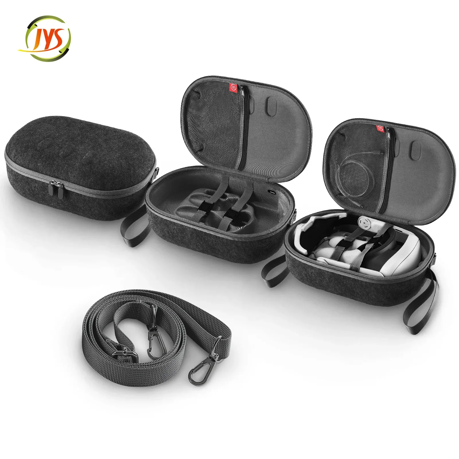 JYS-MQ018 For Meta Quest3 VR Glasses Travel Carrying Case For Oculus Quest 3 Protective Bag Hard EVA Storage Box VR Accessories