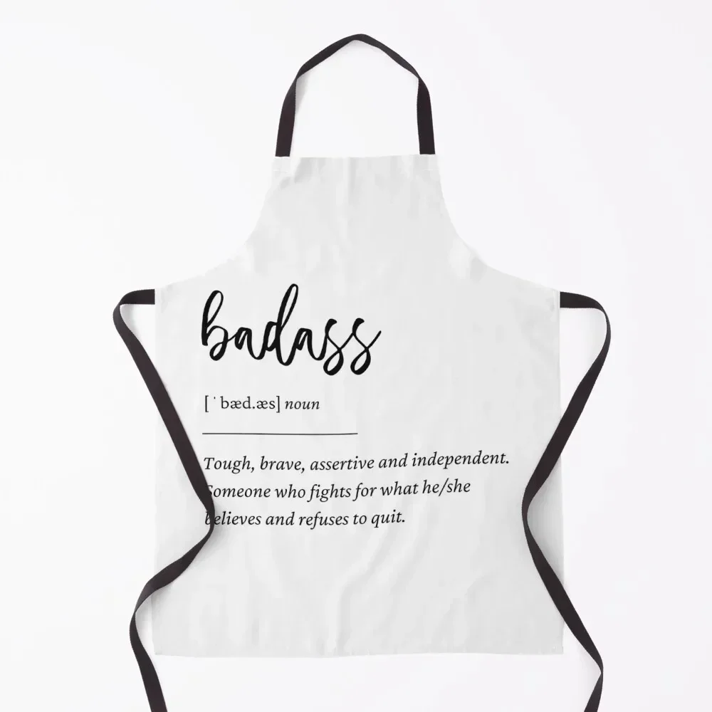 

Badass Definition Apron carpenter Hairdressing Hairdresser Accessories Smock for hairdressing Apron
