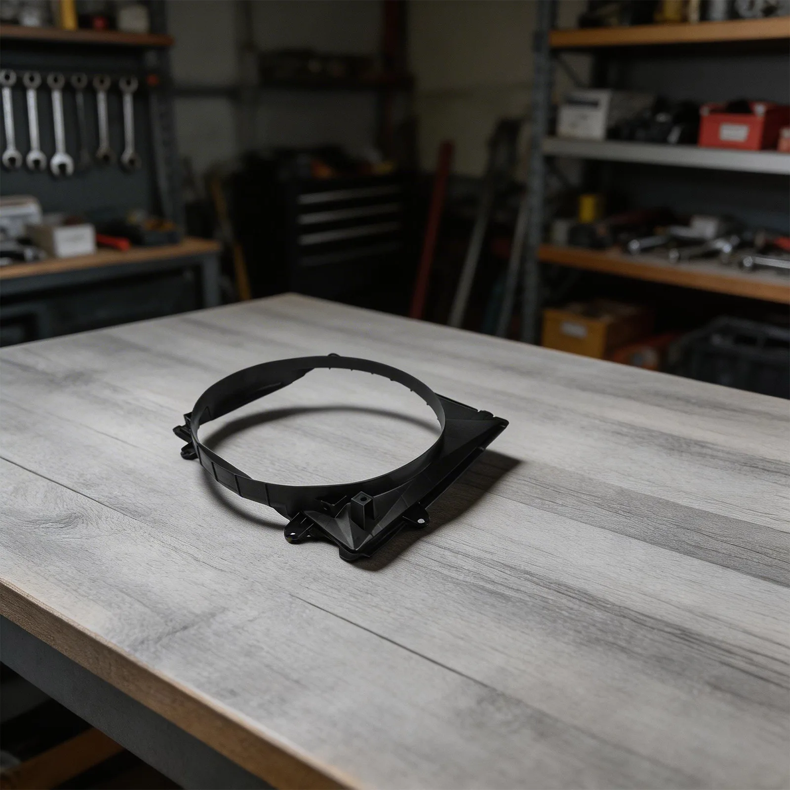 

Термостойкий кожух вентилятора охлаждения для Toyota Land Cruiser HZJ78 HZJ79, защита двигателя 1HZ, артикул 16711-17150, черная отделка