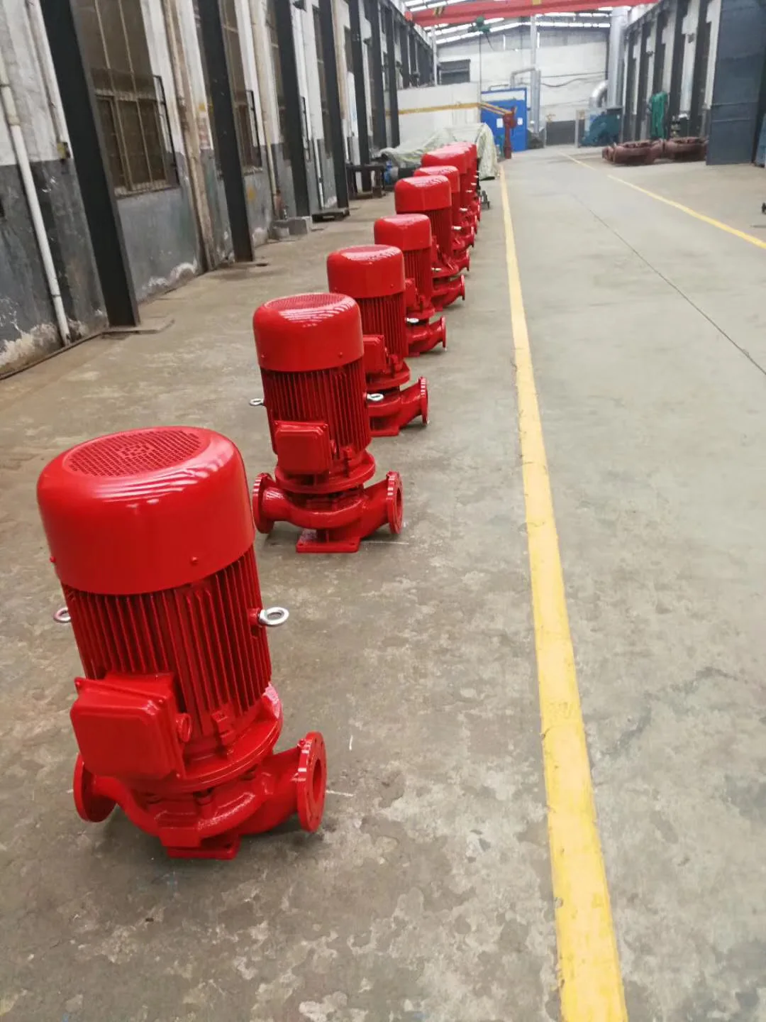 Bomba centrífuga de tubería vertical de alto flujo para riego agrícola, combinación perfecta para sistemas de aspersores por goteo