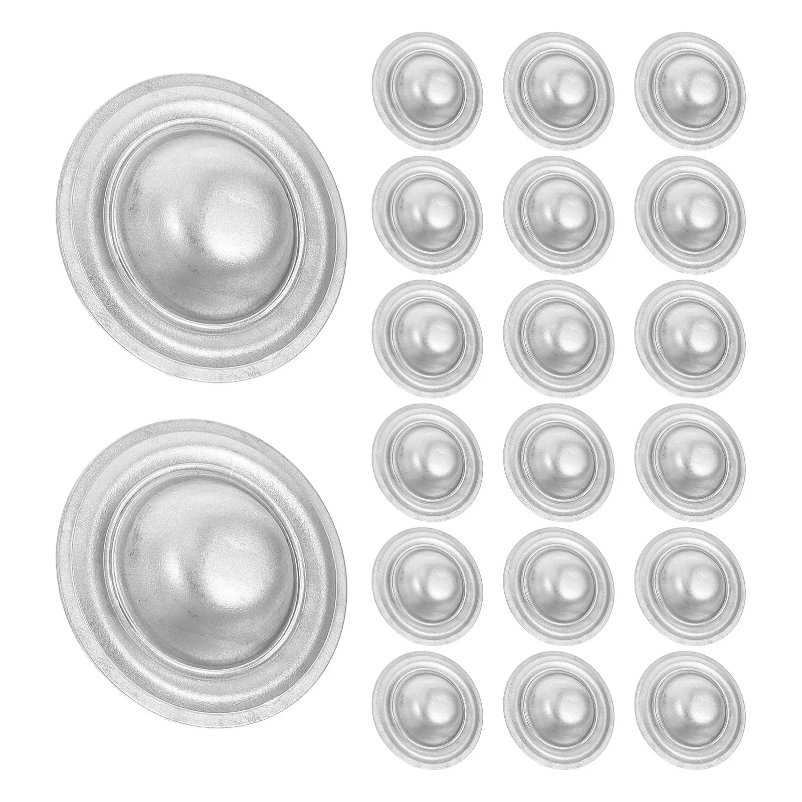 200Pcs Metal Roof Screw Caps White Covers Leak Repair Conceal Worn Screws Fast Installation Metal Roof Maintenance