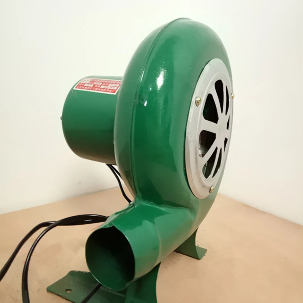 Household Electric Blower Fan Barbecue Fan 220V Low Pressure Blower Centrifugal Blower Mini Blacksmith Forges Iron Shell Blower