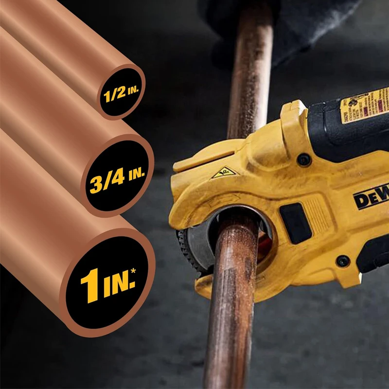 DEWALT Impact Connect rame Cutter Wheel DWACPR10 DWACPR12 DWACPR34 1/2 3/4 1IN rame tubo taglio utensili elettrici accessori