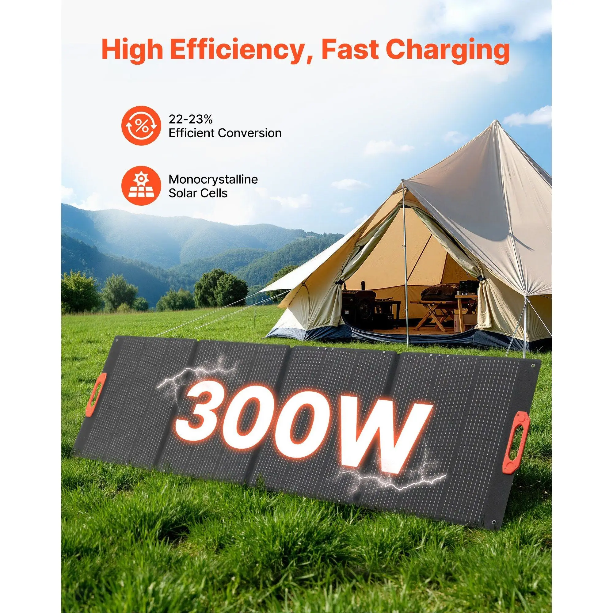 300W Katlanabilir Monokristal  - Solar Charger Panel Foldable incelemesi ve fiyatı