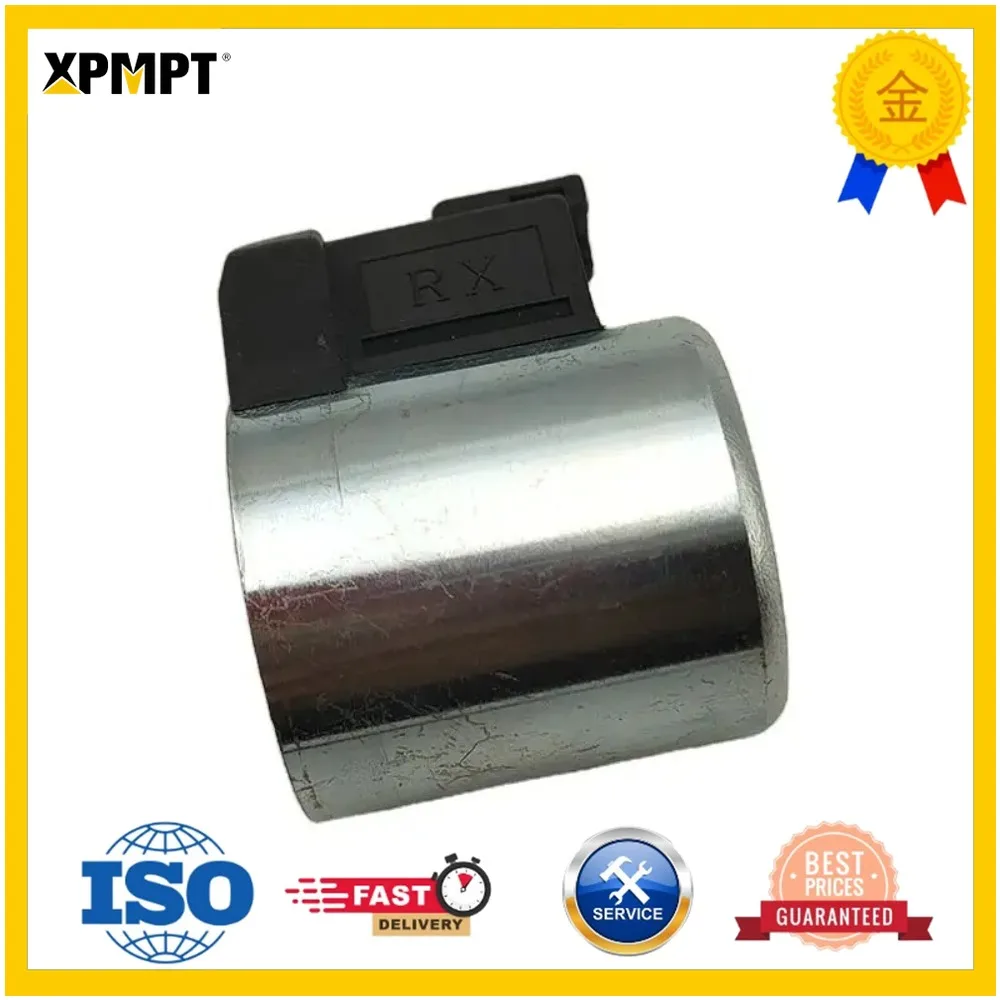 3036401 Solenoid Valve Coil  24V for R210-7 R225-7 R215-7 R220-7 Excavator