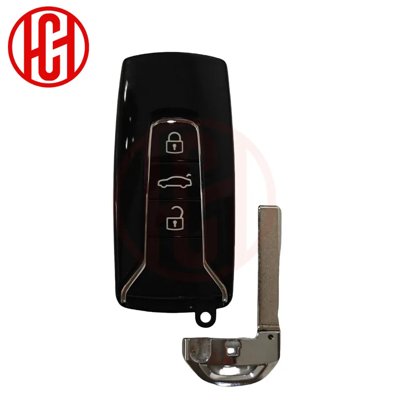 Original PCB 3F0959754E 3F0959754H 3F0959754F 5M Chip 434MHZ Keyless Go Remote Auto Schlüssel Für VW Touareg 2018 + MLB 3 Tasten – Detail 3