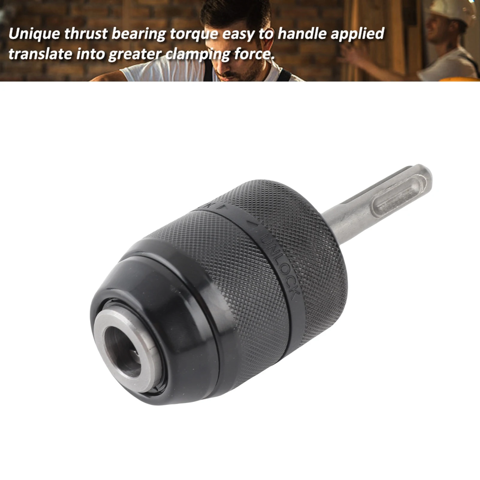 مخرطة معدنية بدون مفتاح مثقاب محول تشاك مع محول SDS ، ملحقات بدون مفتاح ، 2-13 سعة #5