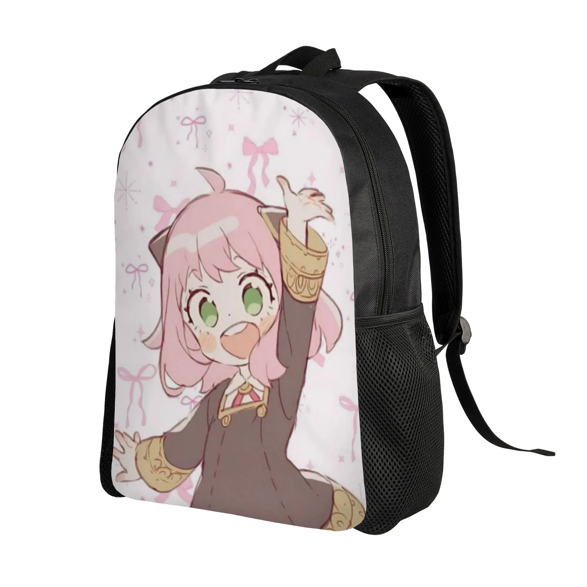 Back to school season Zipper Closure Jumping with joy Storage Bag SPY×FAMILY Students Backpack