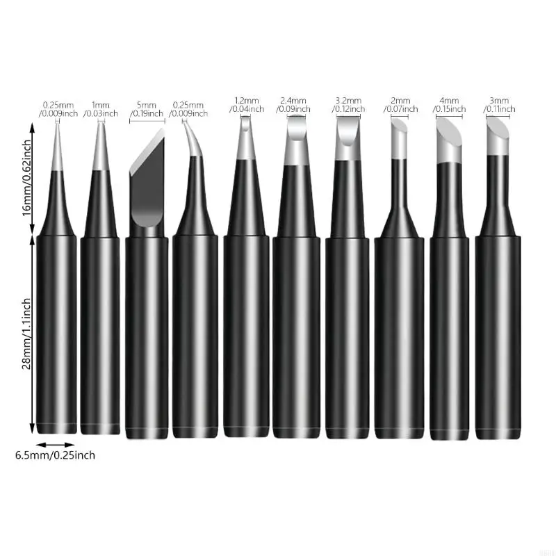 10pcs Souder Conseils fer