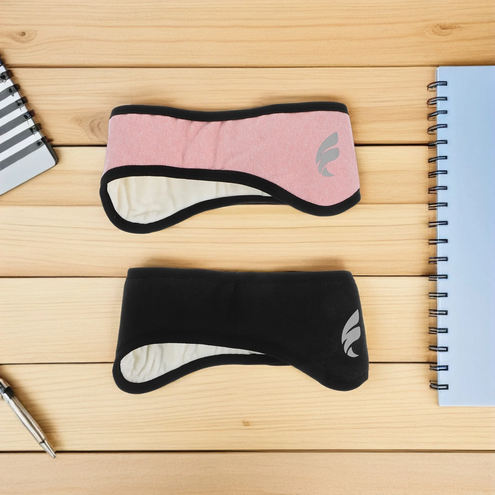 2 قطعة الحد من الضوضاء غطاء للأذنين قناع النوم الأذن إفشل عقال السفر ودية للبالغين غطاء للأذنين عقال