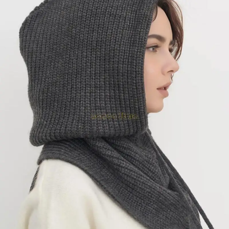 31BF Trapper Hat Thicken Balaclava Hat Warm Hat Winter Outdoor Costume Accessory Warm Ushanka Neck Warmer Trapper Hat