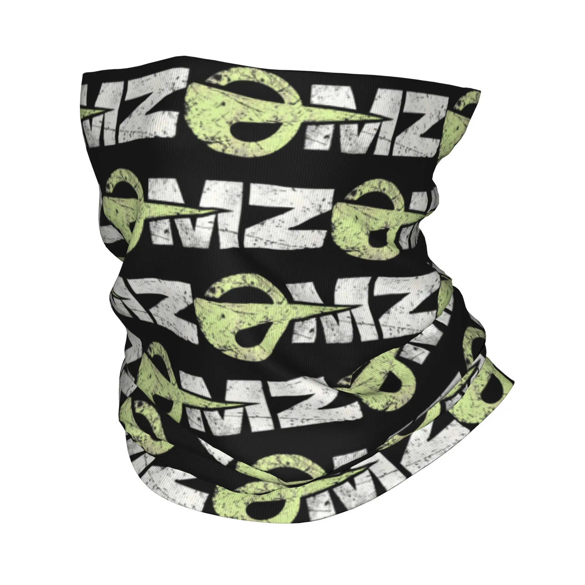 OMZ MZ 월드 빈티지 오토바이 두건 넥 게이터 프린트 마스크 스카프 다기능 모자 러닝 유니섹스 성인 빨 수 있음