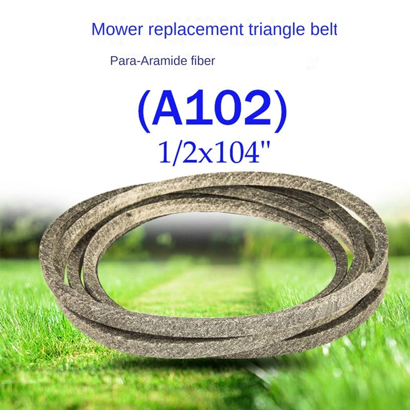 Mower Belt Aramid Fiber For John Deere GX20072 754-04219,954-04219 Cub Cadet 754-0641 1/2X104 Inch