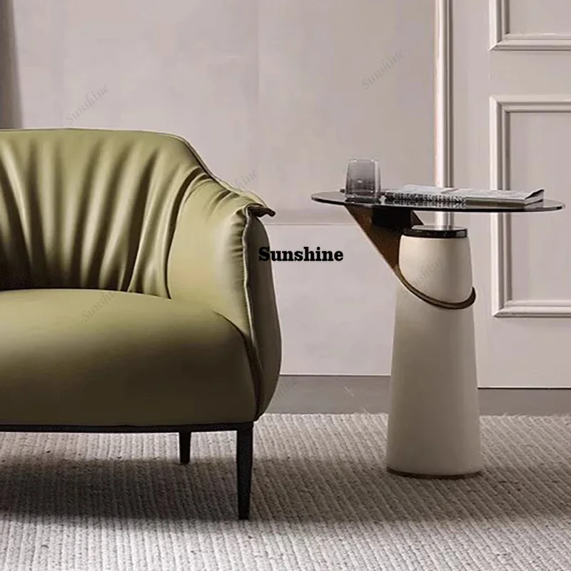 

Vintage Remium Coffee Table Aesthetic Elegant Luxury Glam Side Table Design Simple Modern Coffee Table Home Furniture FT