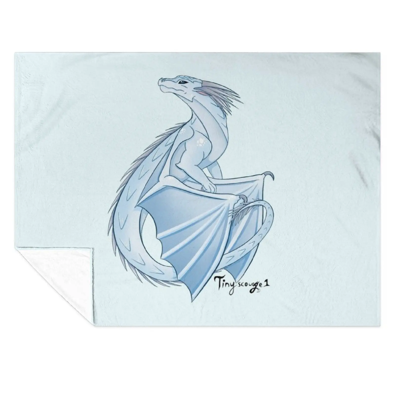 

Winter the IceWing Throw Blanket Picnic Comforter Hair Blankets