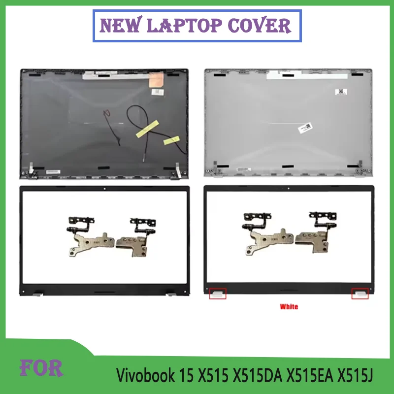 

New For Vivobook X515 FL8700 Y5200F M509D X509 R565M Y5200 Laptop LCD Screen Top Case Back Cover Front Bezel Hinges Palmrest